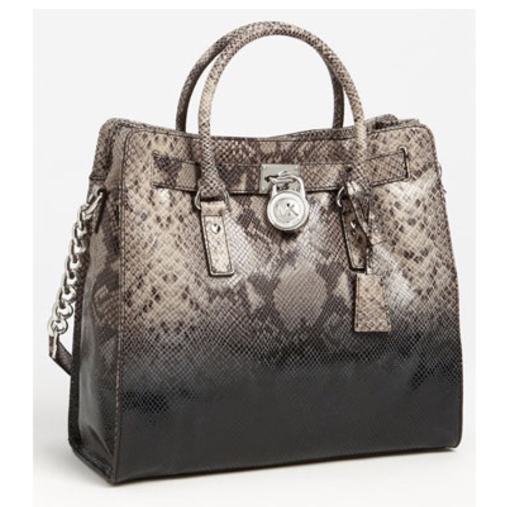 Authentic Michael Kors Ombré Hamilton Leather Tote